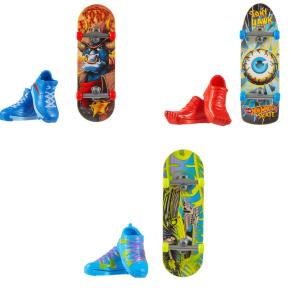 Mattel Hot Wheels Skate & Παπούτσια Σετ των 3 Udderly Serious, Lashin' Out, Rodger That (2,3,2)