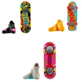 Mattel Hot Wheels Skate & Παπούτσια Σετ των 3 Bodacious Ripper, Extra Cheesy, Hoverboard (3,2,3)