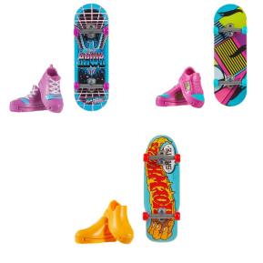 Mattel Hot Wheels Skate & Παπούτσια Σετ των 3 Byte Sized, Boundary Breaker, Extra Cheesy (1,2,3)