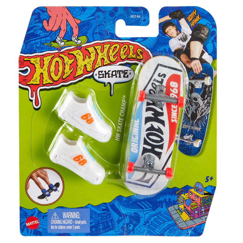 Mattel Hot Wheels Skate & Παπούτσια HW Skate Champ