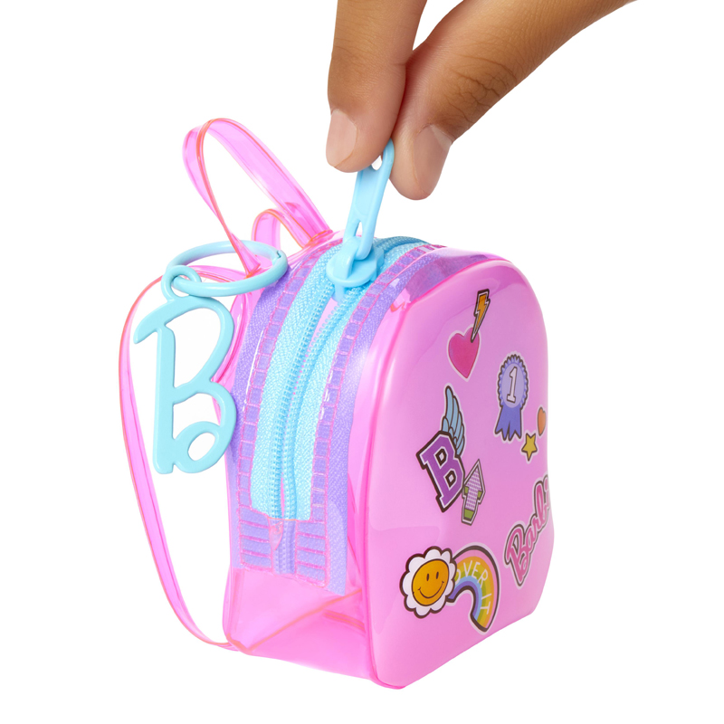 Mattel Barbie® Fashions Τσαντάκι & Μόδες Ριγέ Φόρεμα