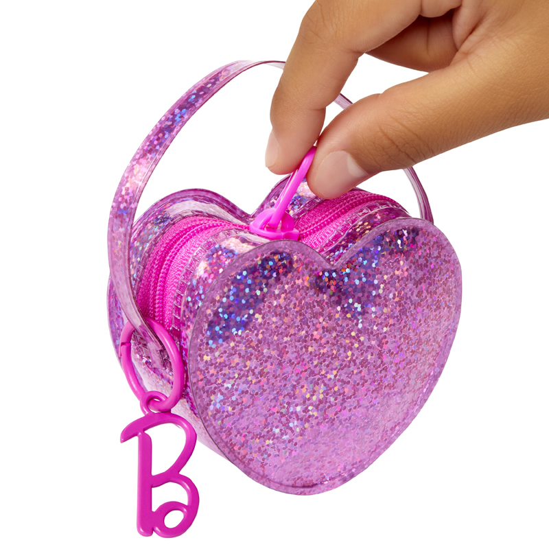 Mattel Barbie® Fashions Τσαντάκι & Μόδες Βραδινό Φόρεμα