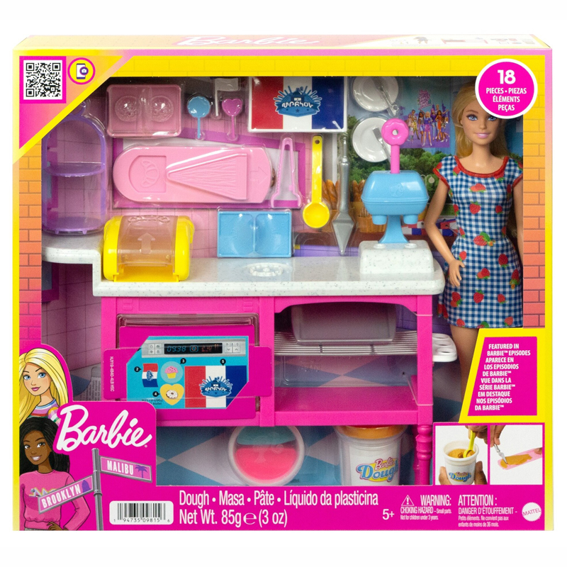 Mattel Barbie Καφετέρια με Κούκλα HJY19