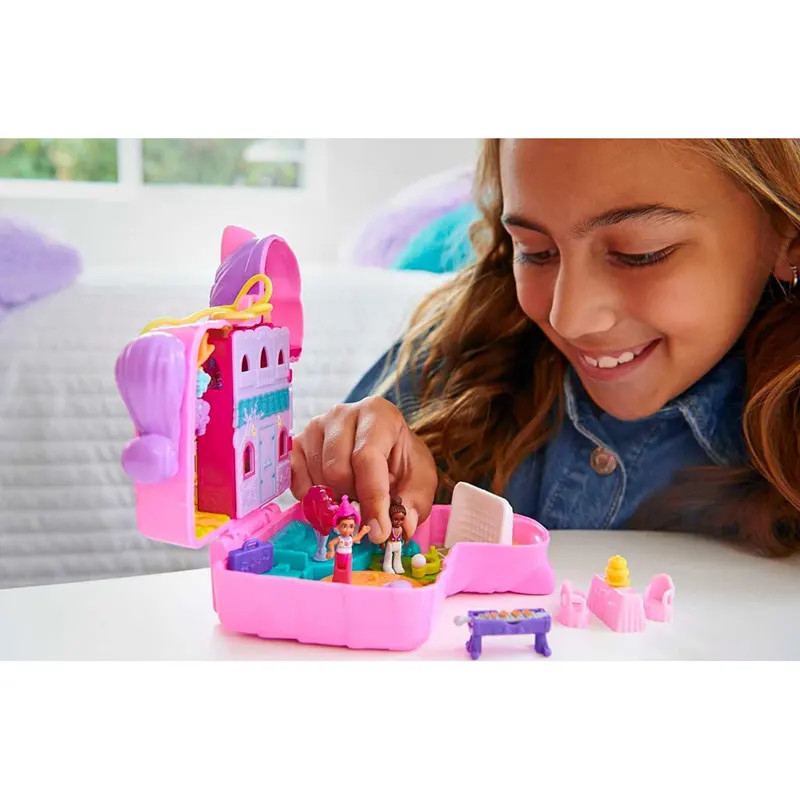 Mattel Polly Pocket Μίνι Ο Κόσμος της Polly Σετ Piniata Party Compact