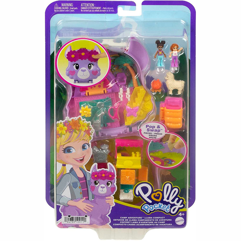 Mattel Polly Pocket Μίνι Ο Κόσμος της Polly Σετ Camp Adventure