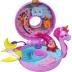 Mattel Polly Pocket Μίνι Ο Κόσμος της Polly Σετ Sparkle Cove Adventure Unicorn Floatie Compact
