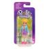 Mattel Polly Pocket Κούκλα με αξεσουάρ - Κούκλα Polly με ολόσωμο ριγέ σορτσάκι & μενταγιόν