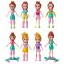 Mattel Polly Pocket D - Νέα Κούκλα με μόδες μεσαίο pack Αθλήματα