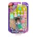 Mattel Polly Pocket D - Νέα Κούκλα με μόδες μεσαίο pack Χαλάρωση στο σπίτι