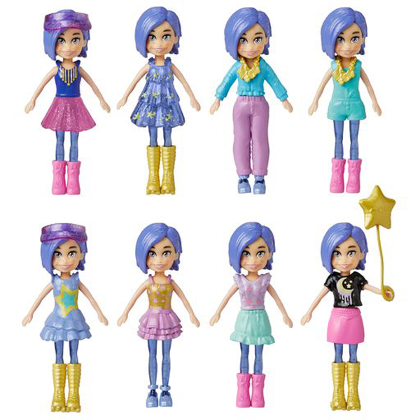 Mattel Polly Pocket - Νέα Κούκλα με μόδες μεσαίο pack Party Time