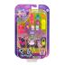 Mattel Polly Pocket - Νέα Κούκλα με μόδες μεσαίο pack Πρωινή Βόλτα