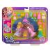 Mattel Polly Pocket - Νέες Κούκλες με μόδες μεγάλο pack Seashine Mermaid Fashion Pack