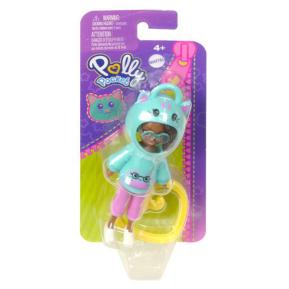 Mattel Polly Pocket Κούκλα με φουτεράκι Γατάκι