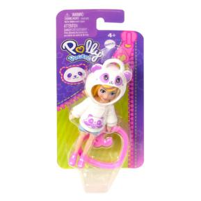 Mattel Polly Pocket Κούκλα με φουτεράκι Panda