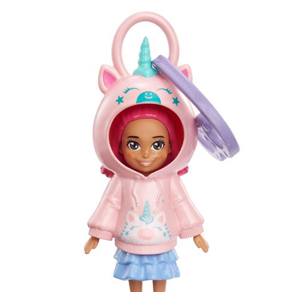 Mattel Polly Pocket Κούκλα με φουτεράκι Μονόκερος