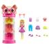 Mattel Polly Pocket - Κούκλα 7cm με μόδες σε κύλινδρο Dog