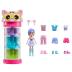 Mattel Polly Pocket - Κούκλα 7cm με μόδες σε κύλινδρο Cat