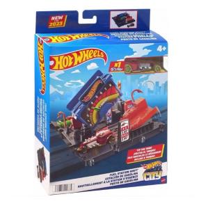 Mattel Hot Wheels City Μίνι Πίστες Fuel Station Shift
