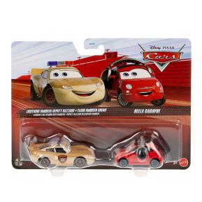 Mattel Disney Pixar Cars Αυτοκινητάκια F - Lightning McQueen Deputy Hazard & Bella Cadavre
