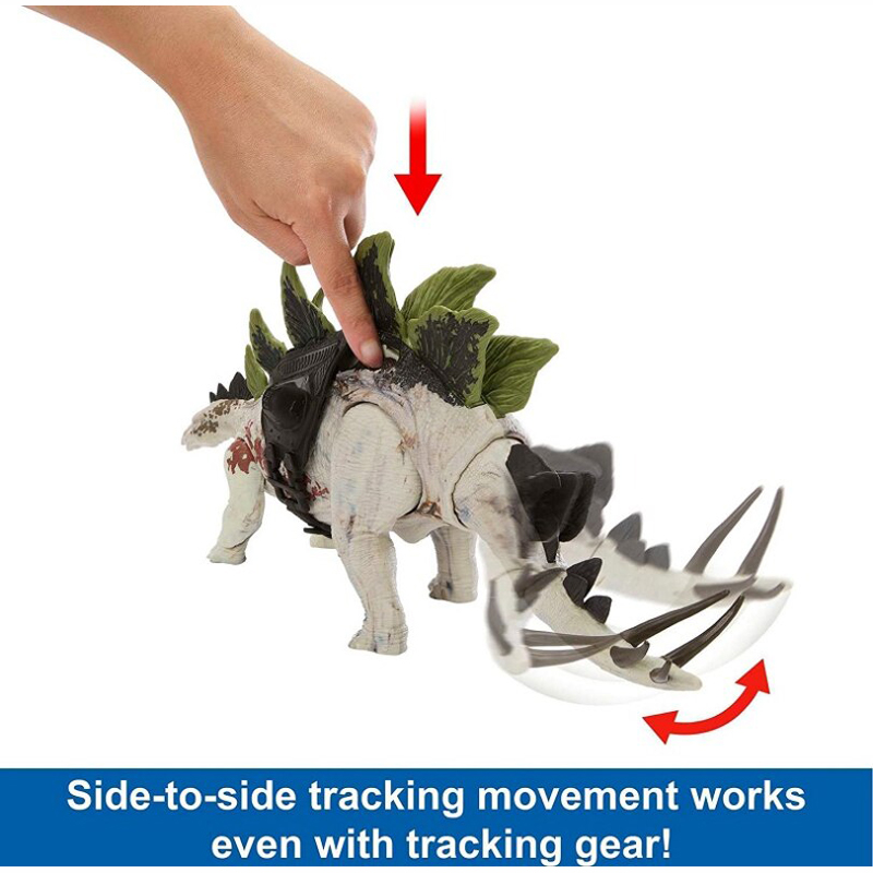 Mattel Jurassic World Νέοι Μεγάλοι Δεινόσαυροι A 35cm Stegosaurus