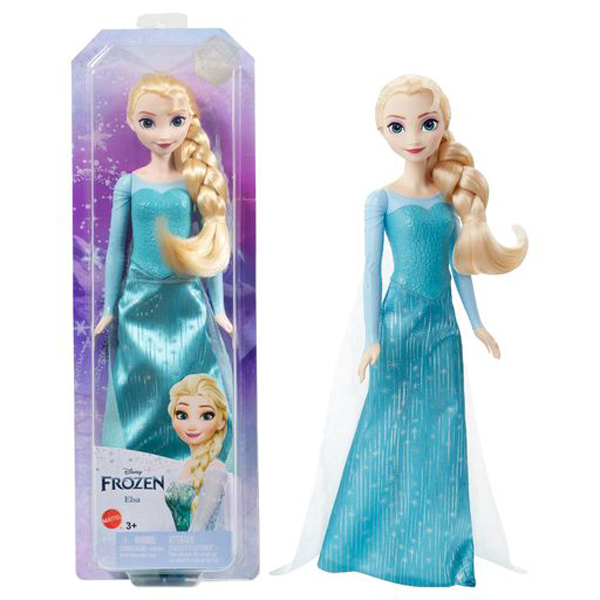 Mattel Disney Frozen - Βασικές Κούκλες - Elsa Disney Frozen I 30 cm