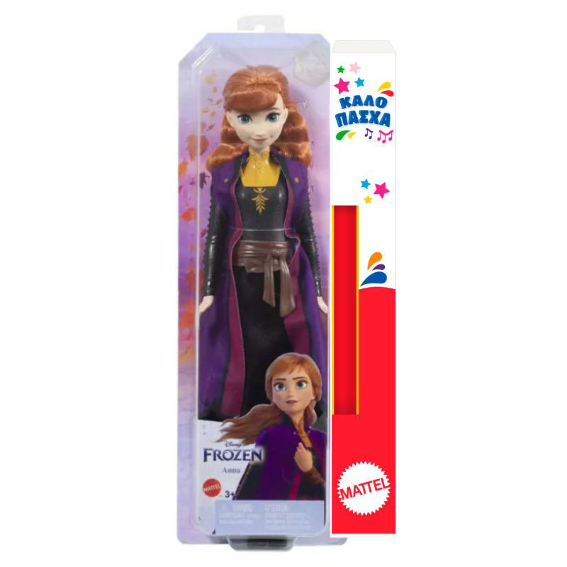 Λαμπάδα Mattel Disney Frozen - Βασικές Κούκλες - Anna Disney Frozen II 30 cm