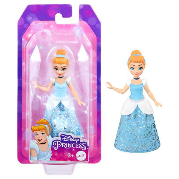 Mattel Disney Princess Μίνι Κούκλα Cinderella 10cm