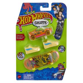 Mattel Hot Wheels Skate, Παπούτσια & Αυτοκινητάκι Shrieking Havok & Hi Bean