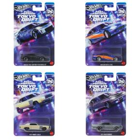 Mattel Hot Wheels Συλλεκτικά Fast & Furious Tokyo Drift  Σετ των 4 (1-4)