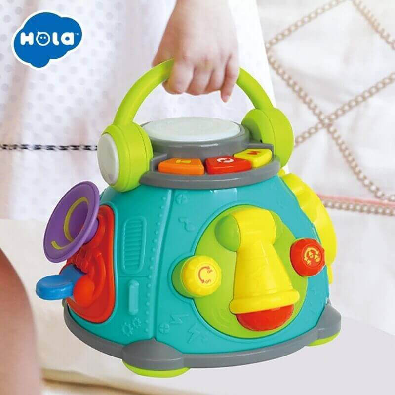 Hola Karaoke Baby Music Activity Cube Play Center 1107
