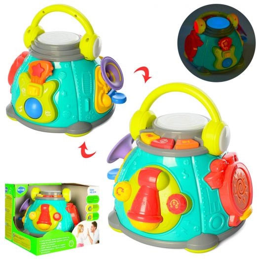 Hola Karaoke Baby Music Activity Cube Play Center 1107