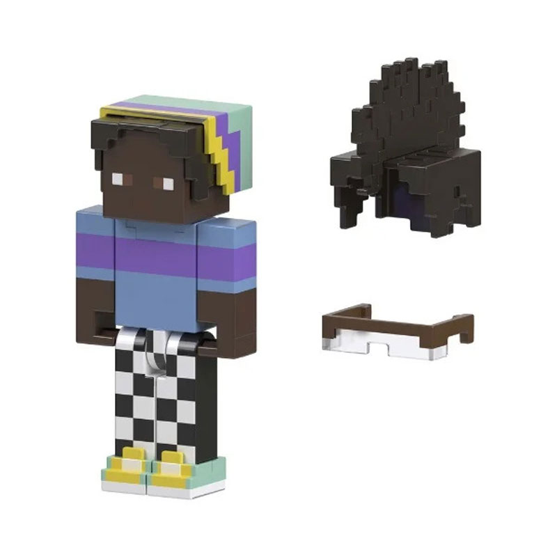 Mattel Minecraft Creator Series Φιγούρα 8cm Checkered Slacks