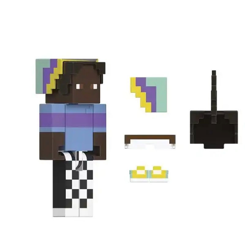 Mattel Minecraft Creator Series Φιγούρα 8cm Checkered Slacks