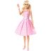 Mattel Barbie™ Movie Margot Robbie Pink Gingham Dress HPJ96