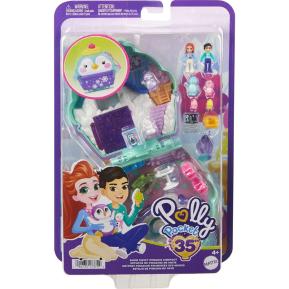 Mattel Polly Pocket Μίνι Ο Κόσμος της Polly Σετ Snow Sweet Penguin Compact