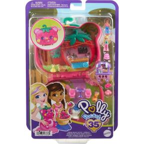 Mattel Polly Pocket Μίνι Ο Κόσμος της Polly Σετ Straw-beary Patch Compact