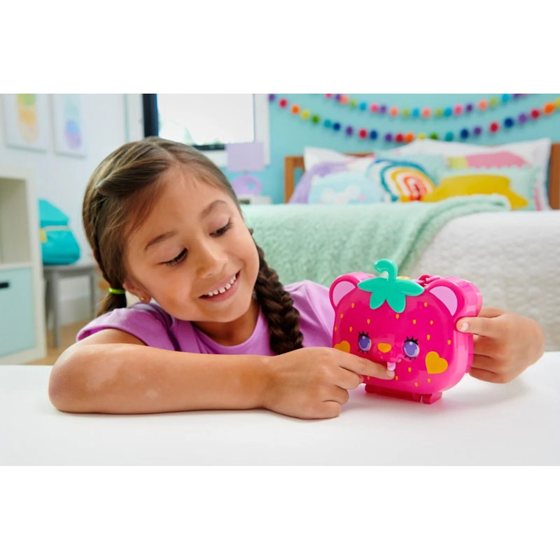 Mattel Polly Pocket Μίνι Ο Κόσμος της Polly Σετ Straw-beary Patch Compact