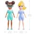 Mattel Polly Pocket - Νέες Κούκλες με μόδες μεγάλο pack Surf Sunset Fashion Pack