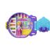 Mattel Polly Pocket On The Go Fun Purple - Heart Candy