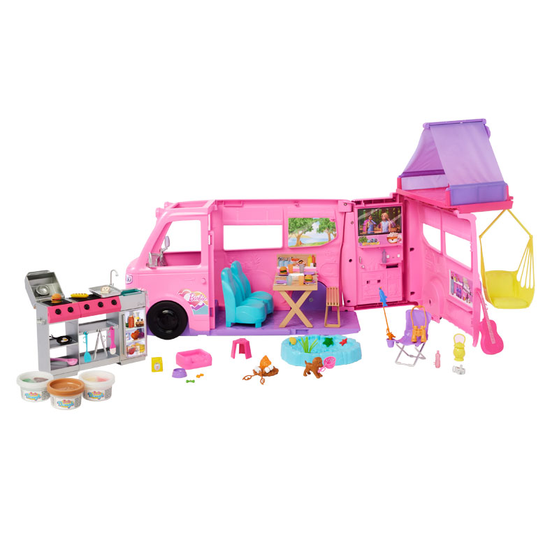 Mattel Barbie® Νέο Τροχόσπιτο HRJ78