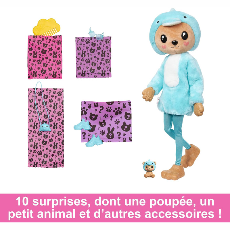 Mattel Barbie® Cutie Reveal™ Doll - Αρκουδάκι Δελφίνι
