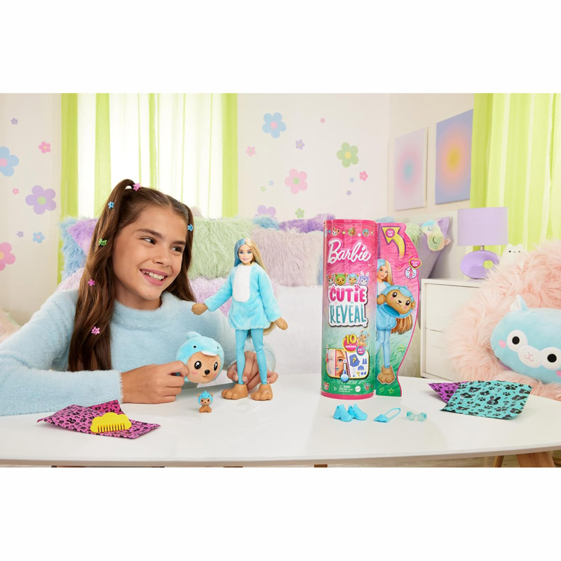 Mattel Barbie® Cutie Reveal™ Doll - Αρκουδάκι Δελφίνι