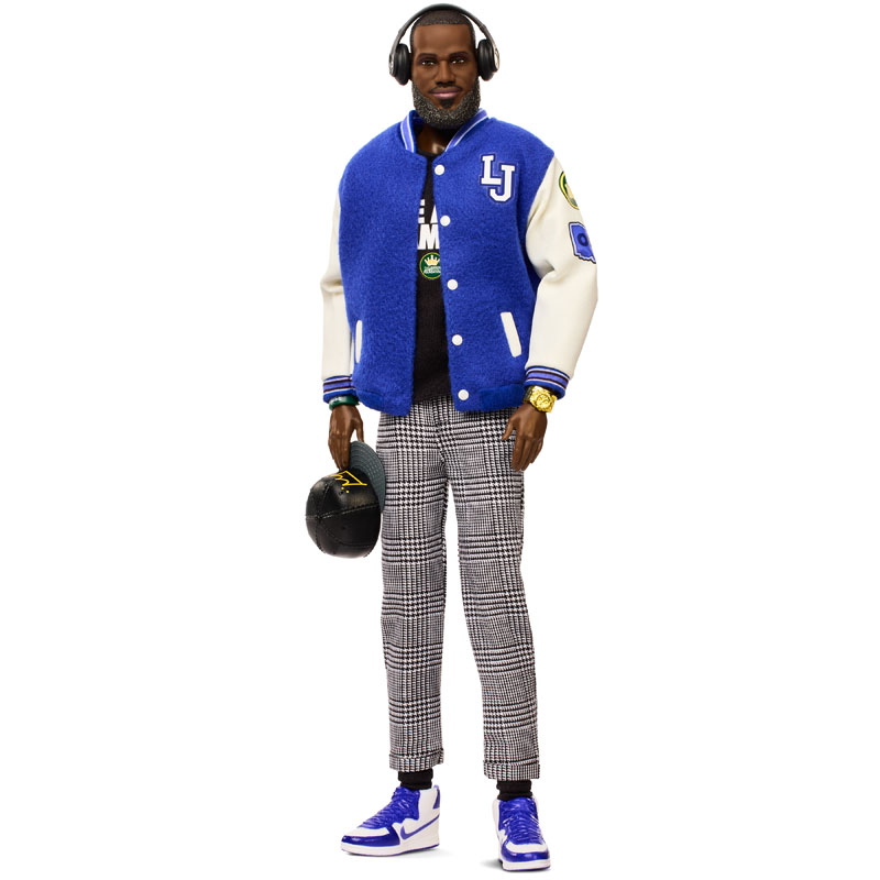 Mattel Barbie® Signature Kenbassadors™ Lebron James Project King Doll HRM33