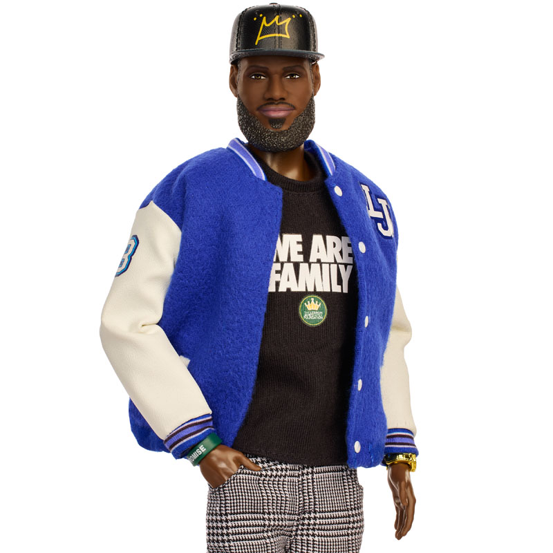 Mattel Barbie® Signature Kenbassadors™ Lebron James Project King Doll HRM33