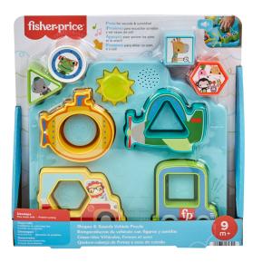 Fisher-Price® Shapes Sounds Vehicle Puzzle Παζλ Οχημάτων Με Σχήματα Και Ήχους HRP31