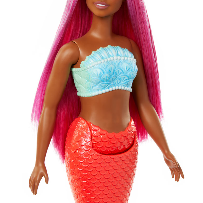 Mattel Barbie Νέα Γοργόνα Κοραλί Ουρά