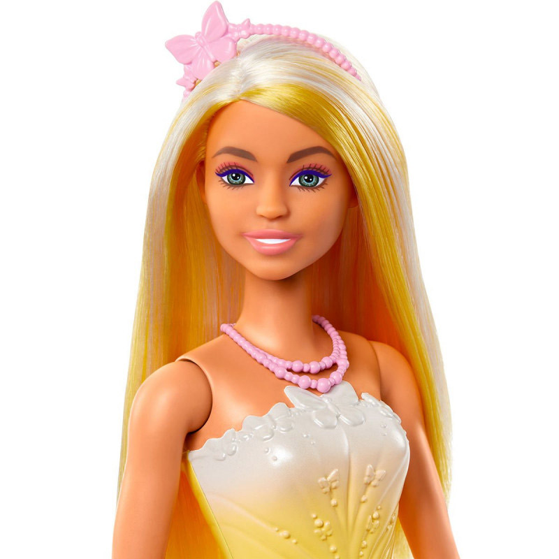 Mattel Barbie Πριγκίπισσα με πορτοκαλί ανταύγιες HRR09
