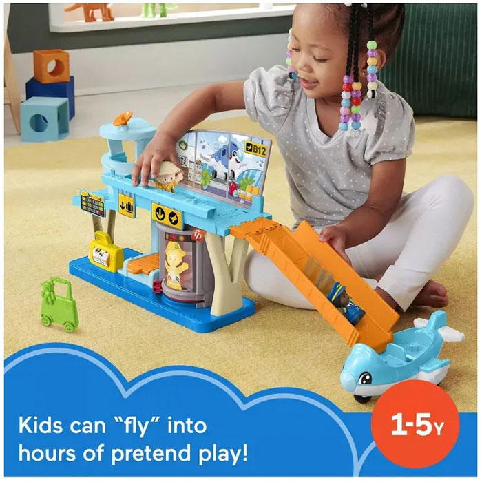 Fisher Price® Little People® Everyday Adeventures Αεροδρόμιο HTJ26