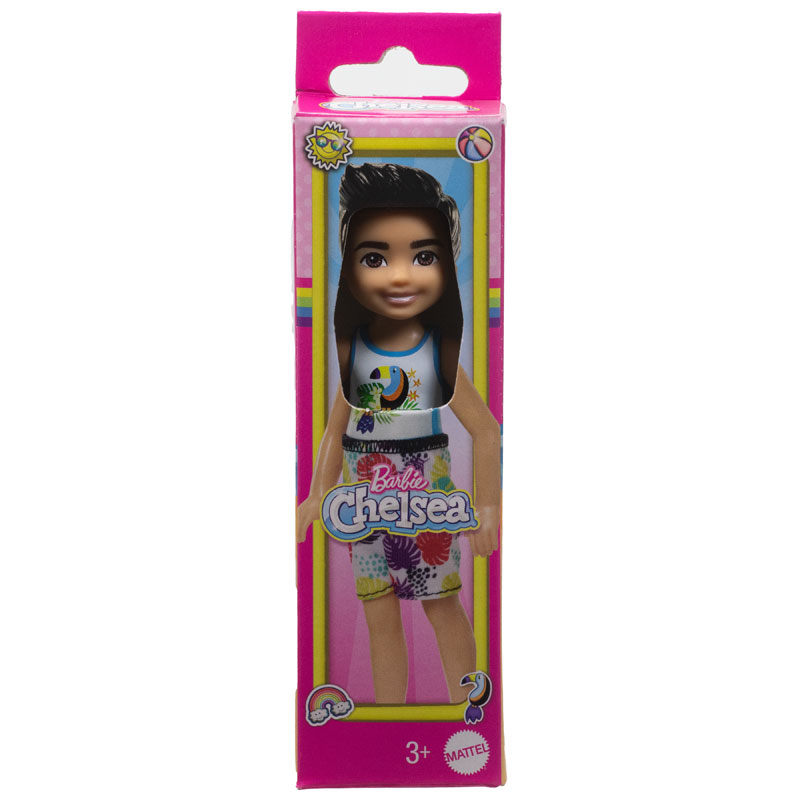 Mattel Barbie Τσέλσι & Φίλες Beach Doll 15cm Boy With Swimsuit