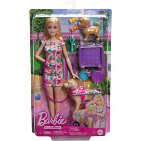 Mattel Barbie Κουταβάκια με αναπηρικό αμαξίδιο HTK37